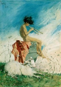 Idyll, 1868 by Mariano José María Bernardo Fortuny y Carbó